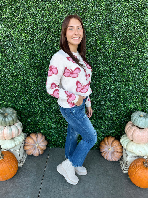 Butterfly Crewneck