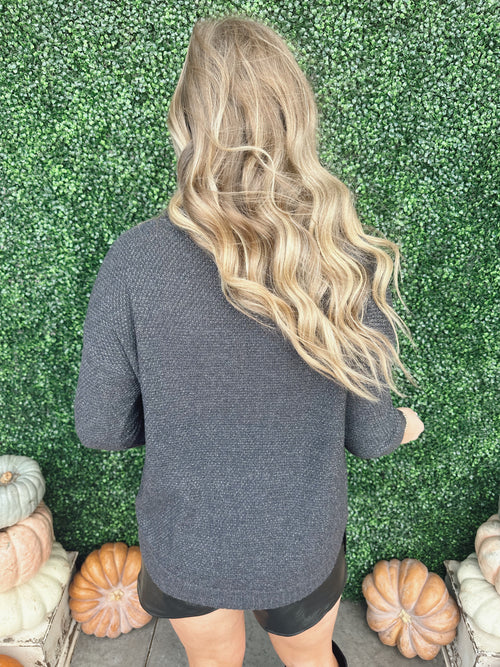 Slouchy Turtle Neck Sweater