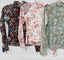 Vintage Floral Mesh Top