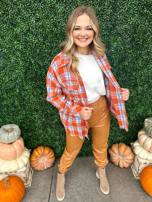 Pumpkin Patch Button Up