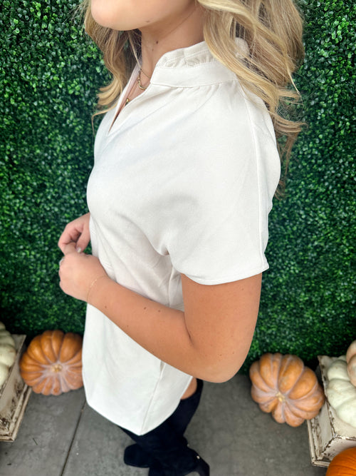 Short Sleeve Suede Dress
