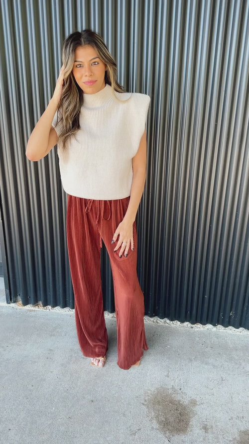 Cap Sleeve Knit Top