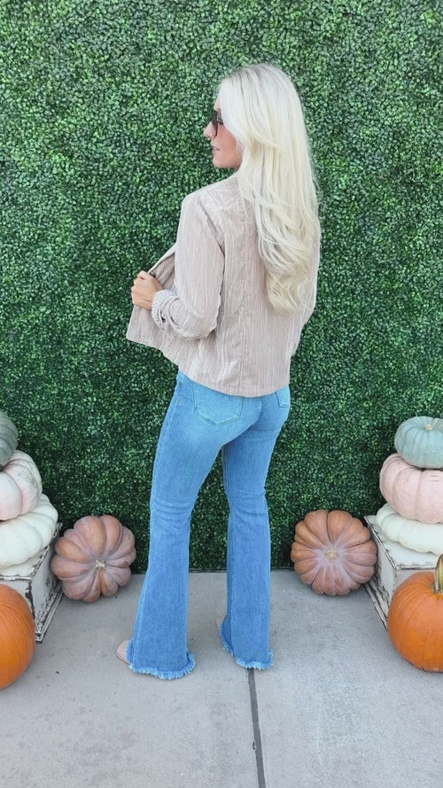 Velvet Short Jacket