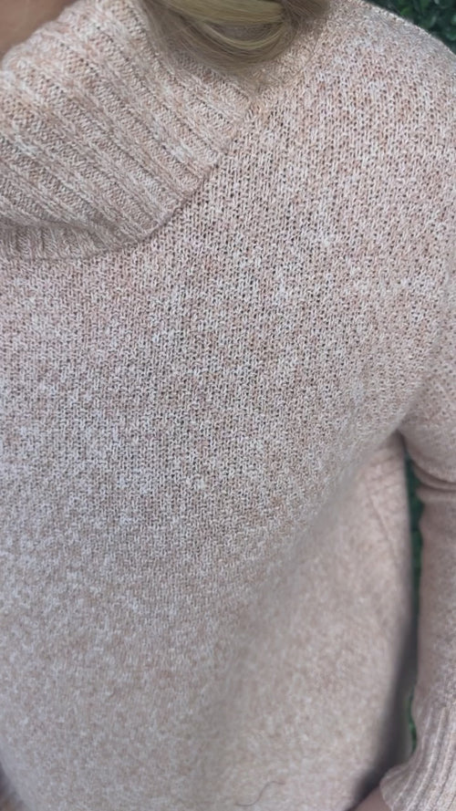 Slouchy Turtle Neck Sweater