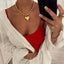 CS BUBBLE HEART NECKLACE