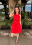 Poplin Halter Dress