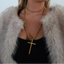 CS Wrap Around Cross Necklace