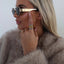 CS Two Tone Dome Ring