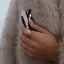 CS Two Tone Dome Ring