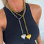CS Wrap Around Heart Necklace