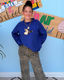 Royal Blue Duck Sweater