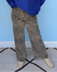 Leopard Wide Leg Jean