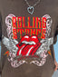 Rolling Stones Wash & Distress Tee