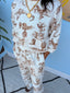 Western Print Lounge Set