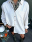 Pinstripe Oversized Soft Button Up Top