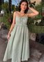 Keyhole Ruffled Midi Dress