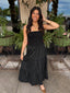 Strapless Mixed Media Lace Dress