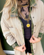 Taupe Oversized Tencel Shirt