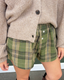 Plaid Comfy Shorts