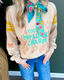 Lucky Charm Printed Terry Top