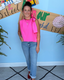 Asymmetric Pleated Shoulder Top