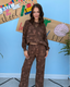 Western Print Lounge Set