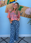 Dream Free Floral Graphic Tee