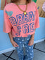 Dream Free Floral Graphic Tee
