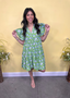Floral Woven Mini Dress
