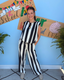 Vertical Stripe Flowy Set