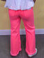 Coral HR Distressed Knee Jean