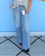 HR Waist Tie Palazzo Jean