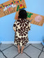 Geometric Patterned Mini Dress