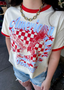 American Women Cropped Tee