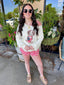 American Heart Jacquard Sweater