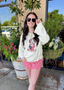 American Heart Jacquard Sweater