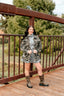 Rhinestone Camo Denim Jacket