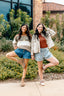 Mineral Washed Pleated Shorts