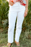 TC High Rise Ankle Straight Jeans
