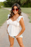 Babydoll Gingham Top