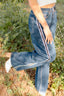 Stripe Detail Wide Leg Pant