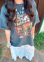 Western Cowboy Remix Tee