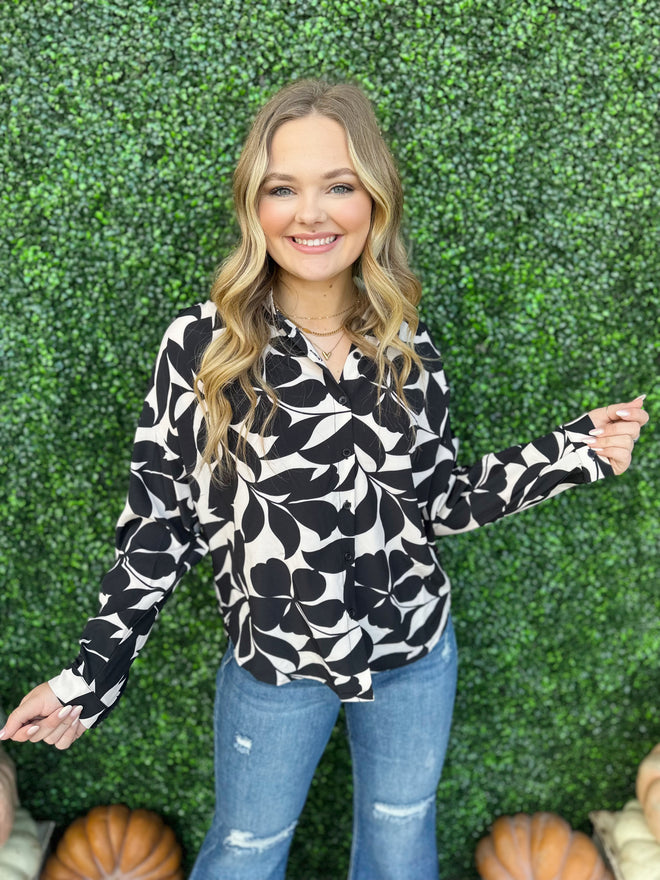 Printed Dress Top