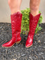 Crimson Dixie Cowgirl Boot