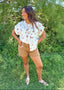 Western Collared Button Up w/ Pocket