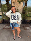 USA Oversized Sweatshirt