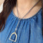Stirrup Lariat Necklace