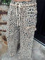 Leopard Terry Knit Pants
