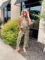 Camo Print Stretch Pant