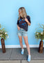 USA Stars Graphic Tee